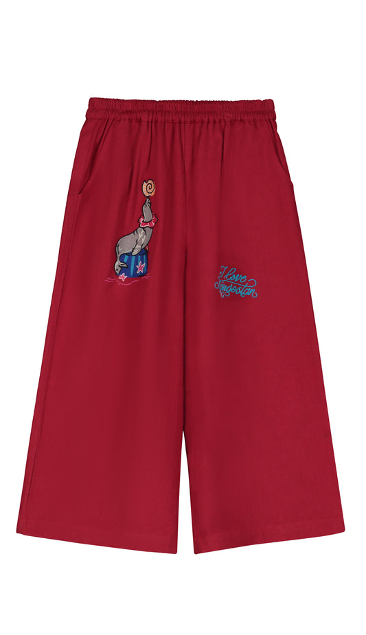 Spodnie Circus Burgundy