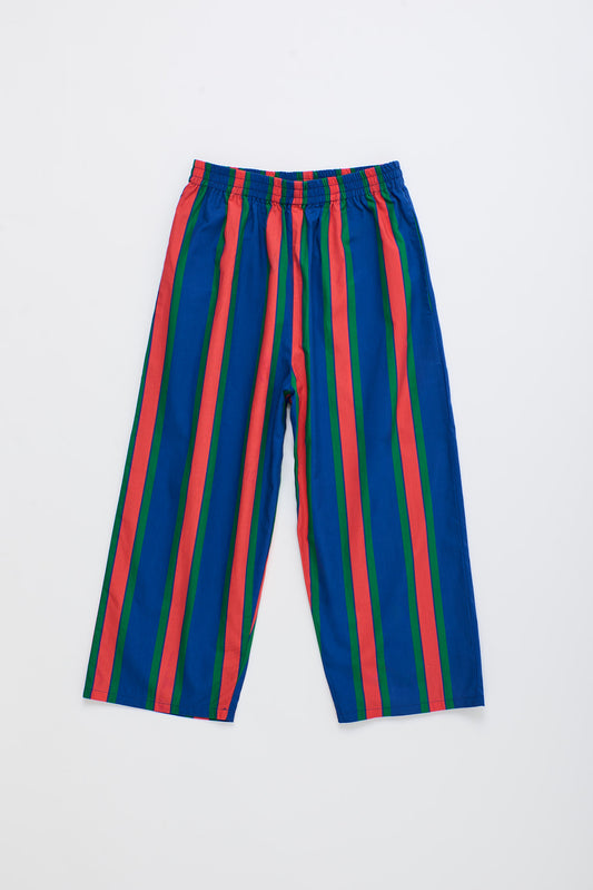 Spodnie w paski Navy/Red