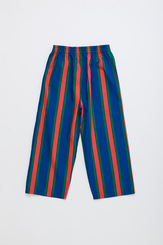 Spodnie w paski Navy/Red