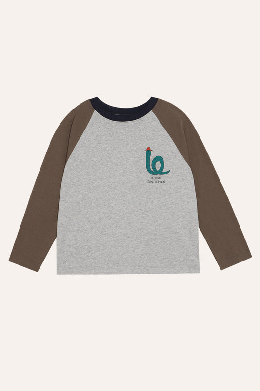 T-shirt Gentleman Color Block