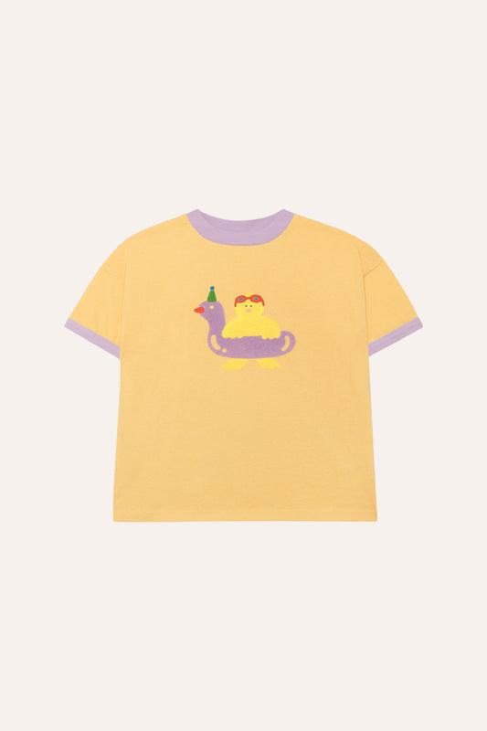 T-shirt Swimming Duck Oversized