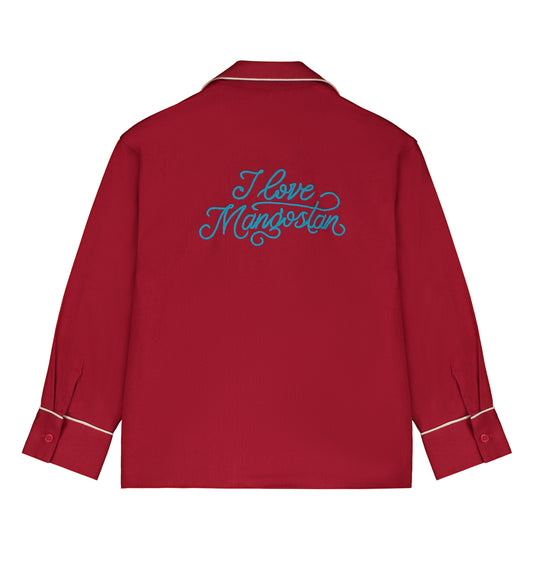 Koszula Circus Embroidery Burgundy