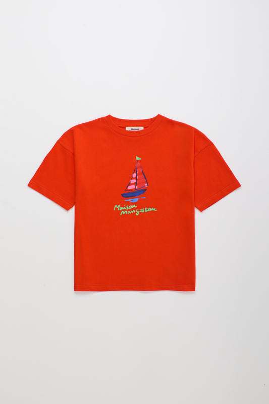 Czerwony T-Shirt Barcos