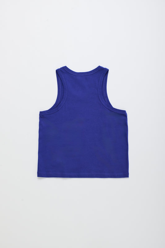 Niebieski Tank Top Leisurely
