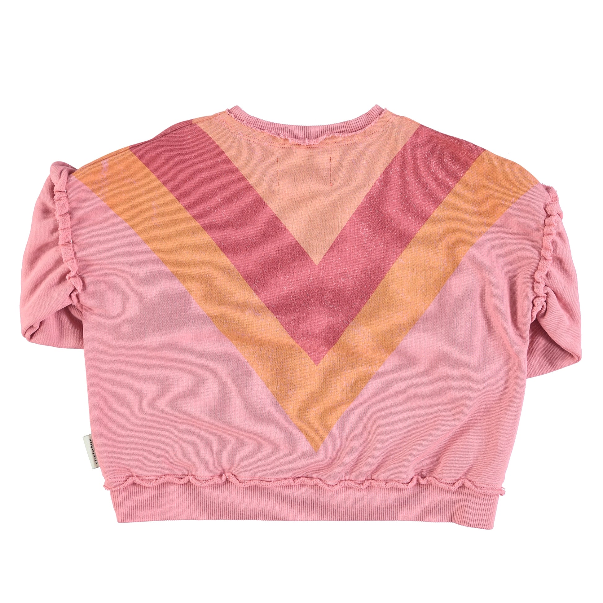 Bluza Multi Triangle Print Pink
