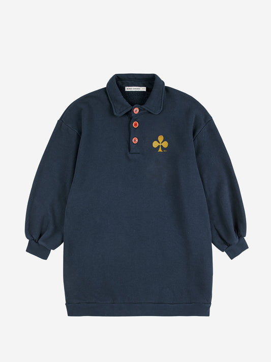 Dresowa sukienka polo Clover