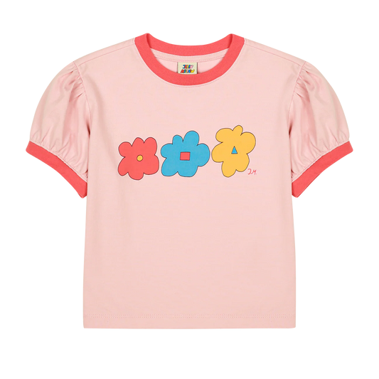 T-shirt Flower Puff