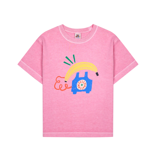 T-shirt Banana Telephone Pigment
