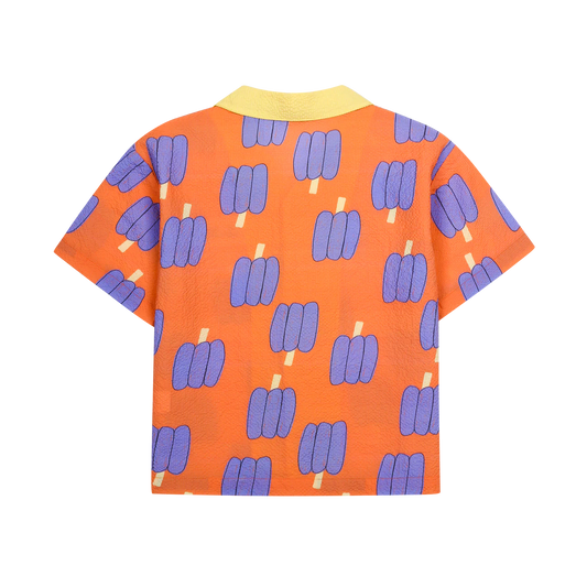 Koszula z krótkim rękawem Bell Pepper Seersucker