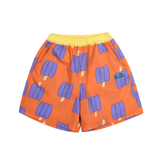 Szorty Bell Pepper Seersucker