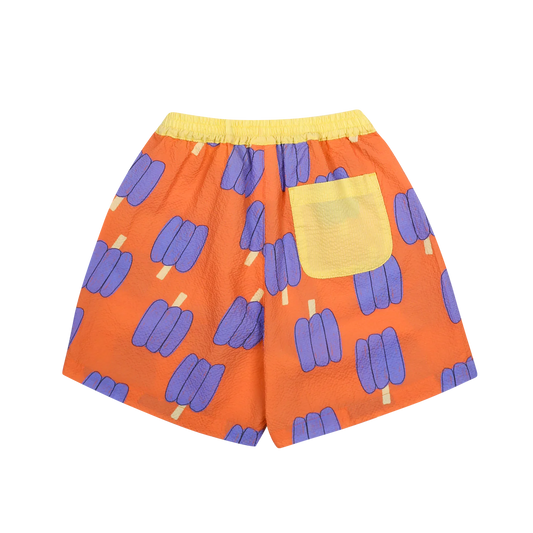 Szorty Bell Pepper Seersucker