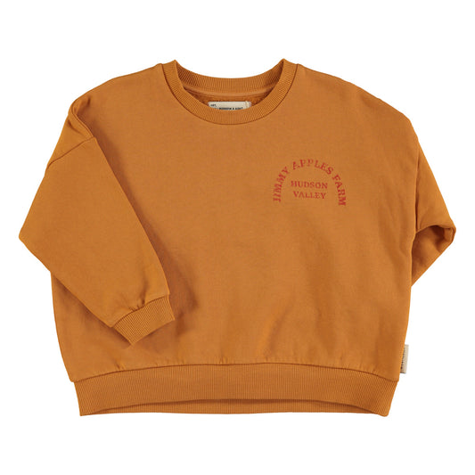 Bluza Camel "jimmy apples farm" print