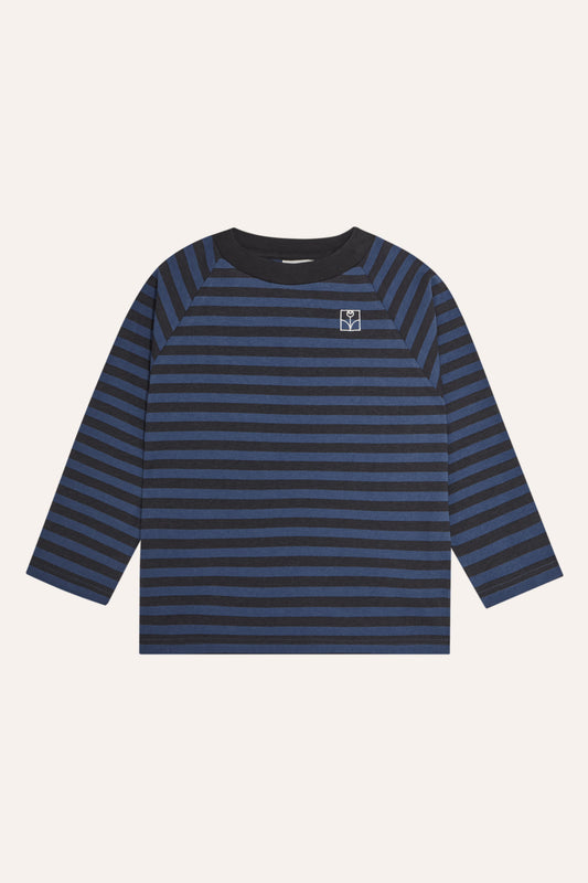 T-shirt Blue and Grey Stripes