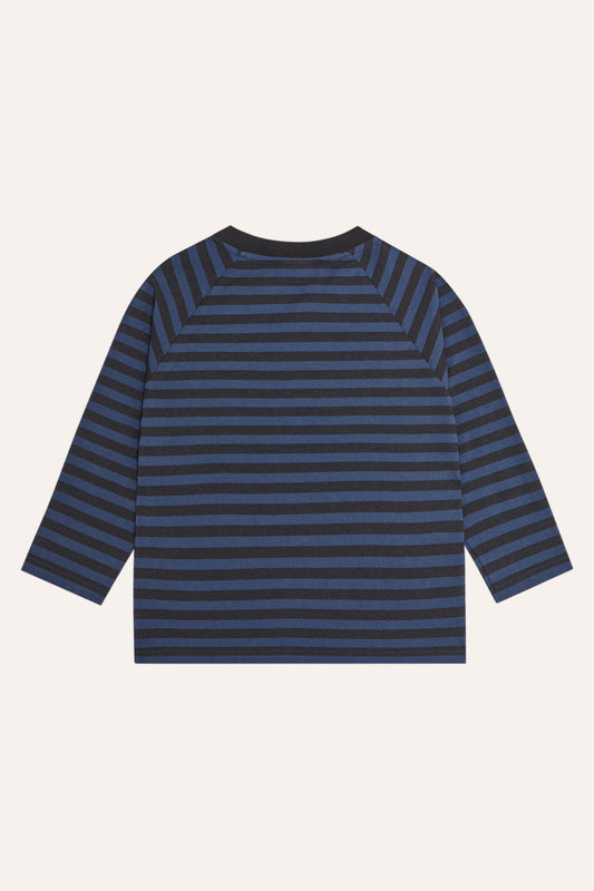T-shirt Blue and Grey Stripes