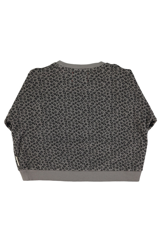 Bluza Grey w/ animal print