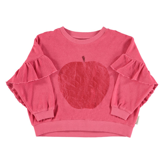 Bluza Strawberry pink Red apple print