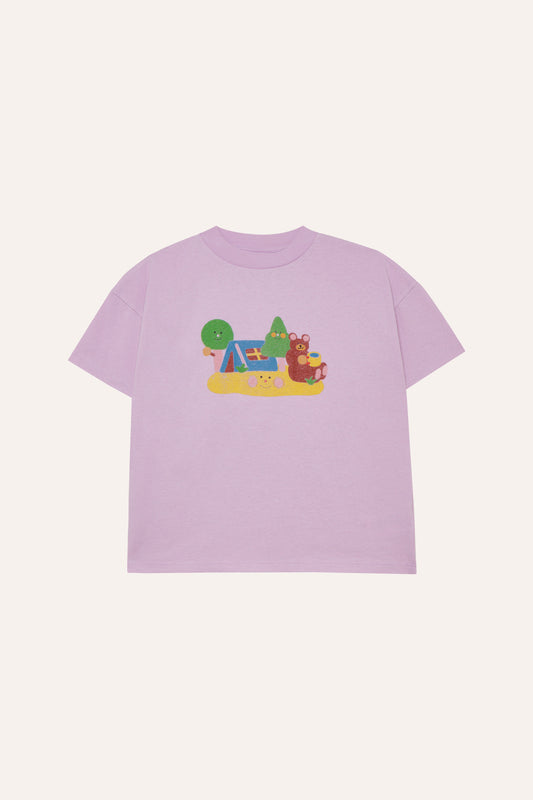 T-shirt Camping Oversized
