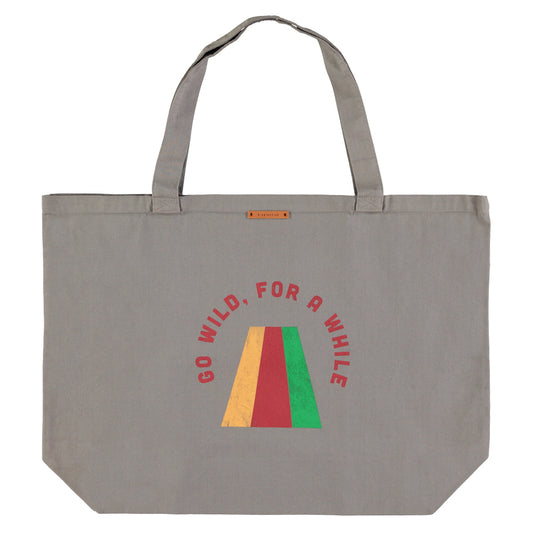 Torba XL logo Grey multicolor print