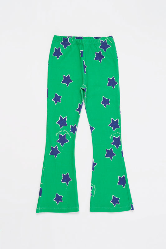 Zielone legginsy Stars